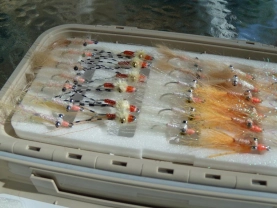 A well stocked bonefish-box A well stocked bonefish-box