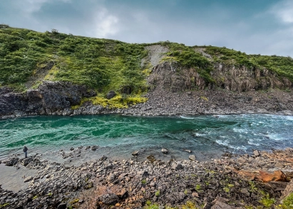 Typical Icelandic river Typical Icelandic river
