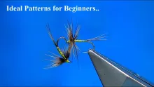 Video thumb for Tying two Basic Spider Patterns