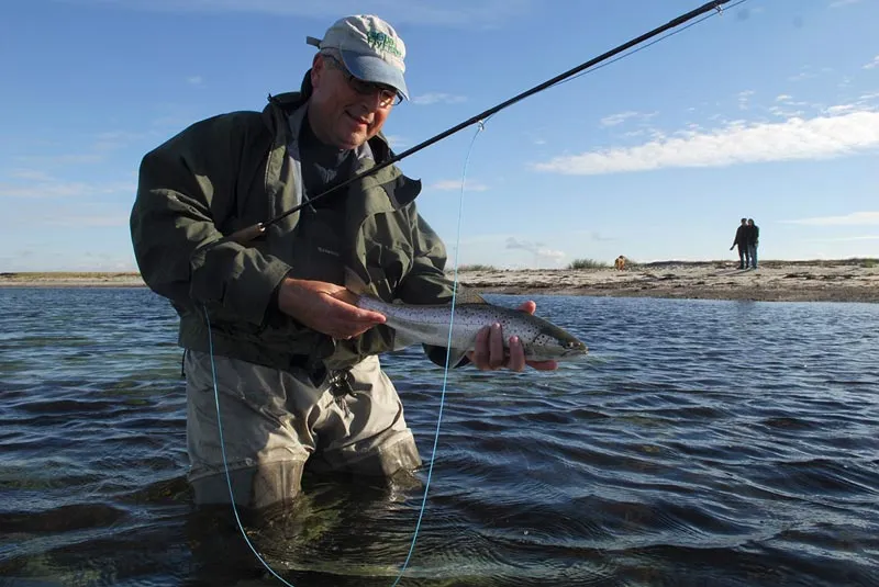 One of Henning's fish - Henning had a couple of nice fish and many takes in a period of 15-30 minutes.